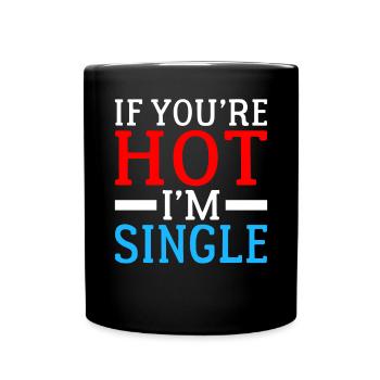 Single Gift - Full Colour Mug - black - Front