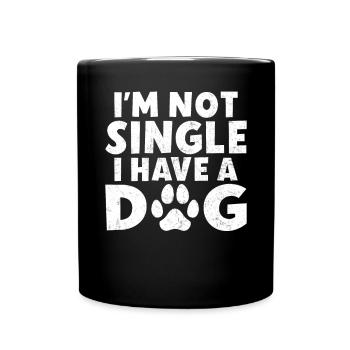 Single Gift - Full Colour Mug - black - Front