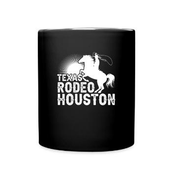 Cowboy Cowboy bottes Western cadeau - Mug uni - noir - Devant