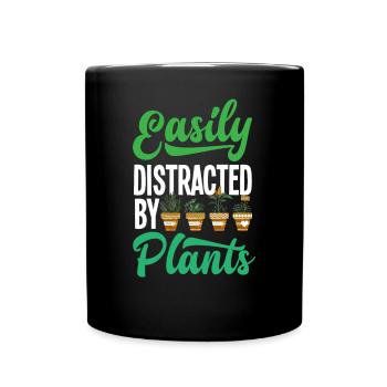 Jardinier, Jardinier, Jardinier, Jardinier Amateur, Plantes - Mug uni - noir - Devant