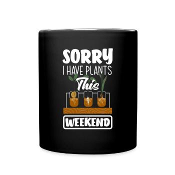 Jardinier, Jardinier, Jardinier, Jardinier Amateur, Plantes - Mug uni - noir - Devant