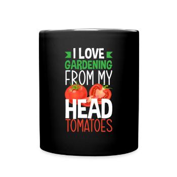 Jardinier, Jardinier, Jardinier, Jardinier Amateur, Plantes - Mug uni - noir - Devant