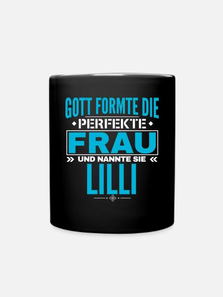 Conception du nom Lilli - Mug uni - noir