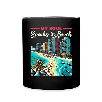 Cancún Mexique Pride Vacances Mexique Voyage Mexicain - Mug uni - noir - Devant