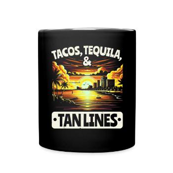 Cancún Mexique Pride Vacances Mexique Voyage Mexicain - Mug uni - noir - Devant