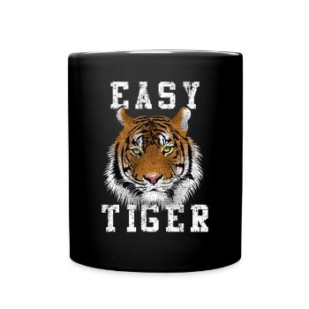 Easy Tiger - Full Colour Mug - black - Front