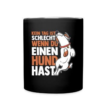 Chien Propriétaire De Chien Propriétaire De Chien Motif Chiens - Mug uni - noir - Devant