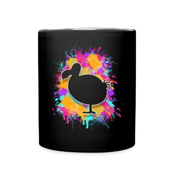 Dodo - Tasse einfarbig - Schwarz - Vorne