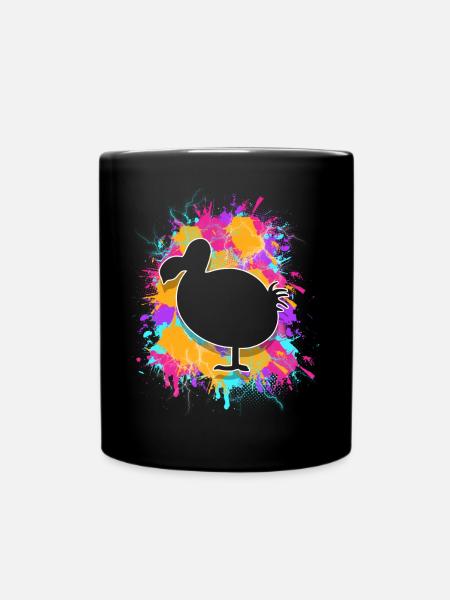 Dodo - Tasse einfarbig - Schwarz