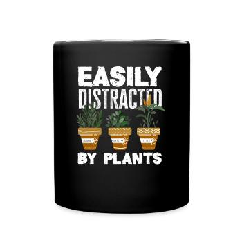 Jardinier, Jardinier, Jardinier, Jardinier Amateur, Plantes - Mug uni - noir - Devant