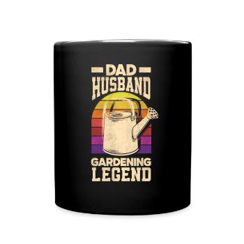 Gardener, Gardener, Gardener, Hobby Gardener, Plants - Full Colour Mug - black - Front