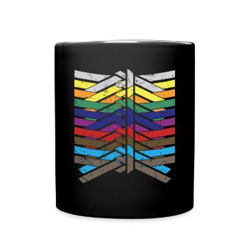 Karate Black Belt Martial Arts Karate Kick - Tasse einfarbig - Schwarz - Vorne