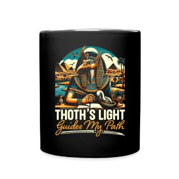 Mythologie égyptienne Diety Ibis Égypte ancienne - Mug uni - noir - Devant
