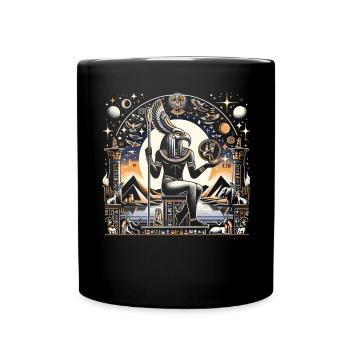 Mythologie égyptienne Diety Ibis Égypte ancienne - Mug uni - noir - Devant