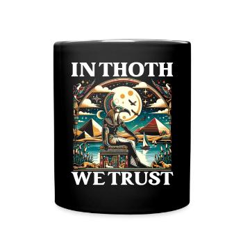 Mythologie égyptienne Diety Ibis Égypte ancienne - Mug uni - noir - Devant