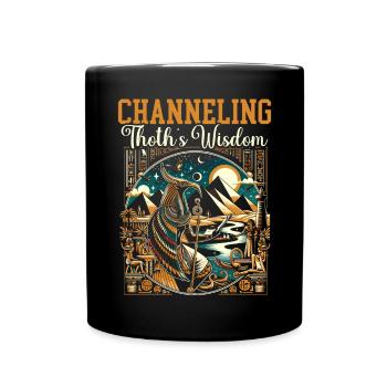 Mythologie égyptienne Diety Ibis Égypte ancienne - Mug uni - noir - Devant