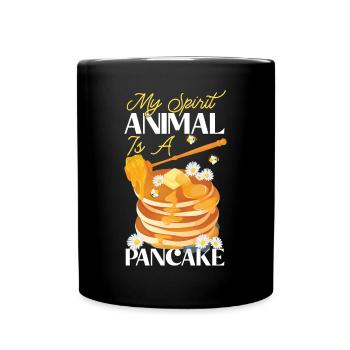 Pancake Lover Kids My Spirit - Full Colour Mug - black - Front