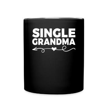 Single Gift - Full Colour Mug - black - Front