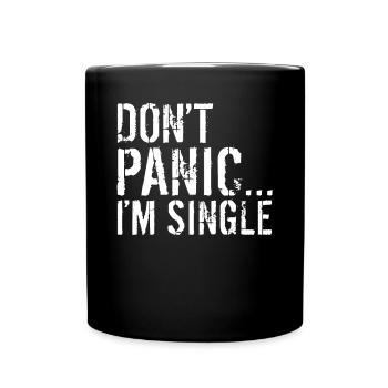 Single Gift - Full Colour Mug - black - Front