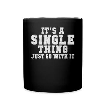 Cadeau unique - Mug uni - noir - Devant