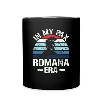 In My Pax Romana Era - Roman Empire - Full Colour Mug - black - Front