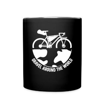 Gravel autour du monde - Bikepacker Gravel Bike B - Mug uni - noir - Devant