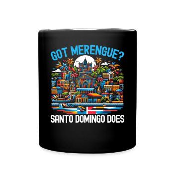 Santo Domingo Dominican Republic Travel Vacation - Full Colour Mug - black - Front