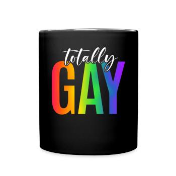 Gay Gifts - Tasse einfarbig - Schwarz - Vorne