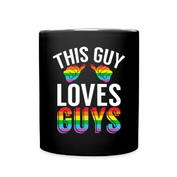 Gay Gifts - Tasse einfarbig - Schwarz - Vorne