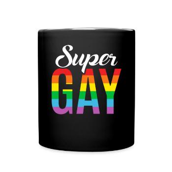 Gay Gifts - Tasse einfarbig - Schwarz - Vorne
