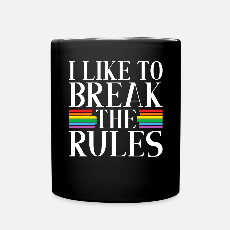 Gay Gifts - Tasse einfarbig - Schwarz