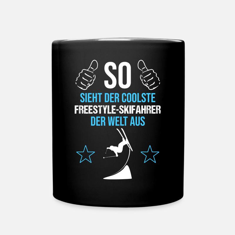 Le ski freestyle pro le plus cool - Mug uni - noir