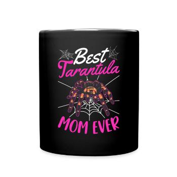 Meilleure maman tarentule de tous les temps Tarantel Mama - Mug uni - noir - Devant