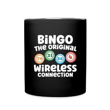 Joueur de bingo Gagnant de la loterie Bingo - Mug uni - noir - Devant