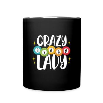 Joueur de bingo Gagnant de la loterie Bingo - Mug uni - noir - Devant