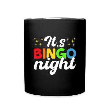 Joueur de bingo Gagnant de la loterie Bingo - Mug uni - noir - Devant