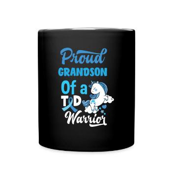 Cadeau pour diabétiques de type 1 pour diabétiques de type 1 - Mug uni - noir - Devant
