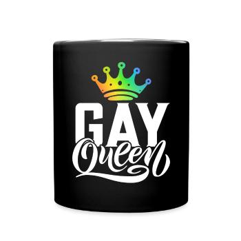 Gay Gifts - Tasse einfarbig - Schwarz - Vorne