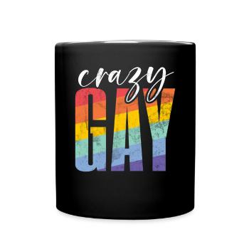 Gay Gifts - Tasse einfarbig - Schwarz - Vorne