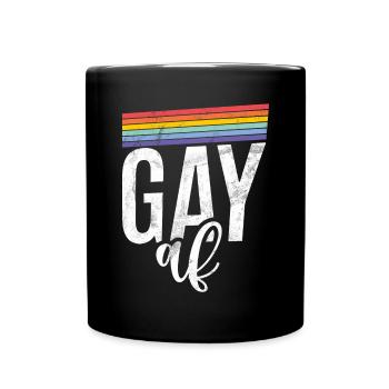 Gay Gifts - Tasse einfarbig - Schwarz - Vorne