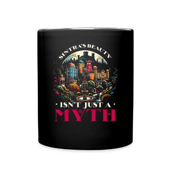 Sintra Portugal Voyage Vacances Pays Portugais - Mug uni - noir - Devant