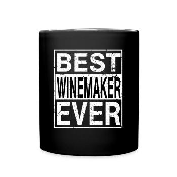Best Winemaker Ever Winemaker Gift - Full Colour Mug - black - Front