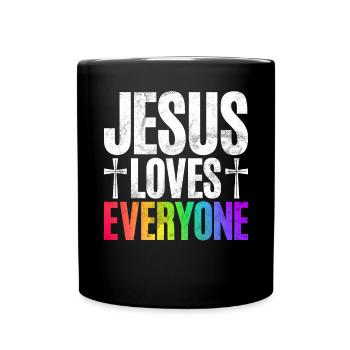 Gay Gifts - Tasse einfarbig - Schwarz - Vorne