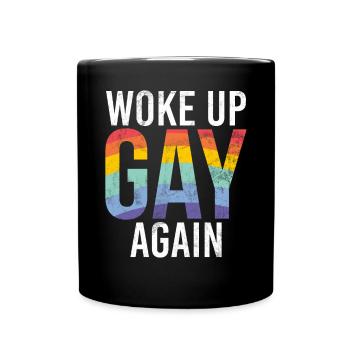 Gay Gifts - Tasse einfarbig - Schwarz - Vorne