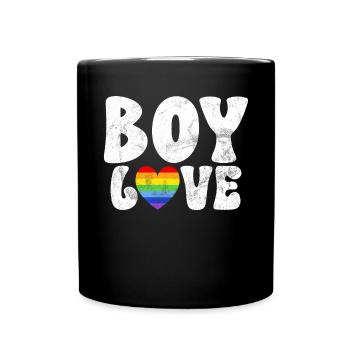 Gay Gifts - Tasse einfarbig - Schwarz - Vorne