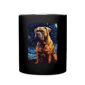 Presa Canario Nuit étoilée - Mug uni - noir - Devant