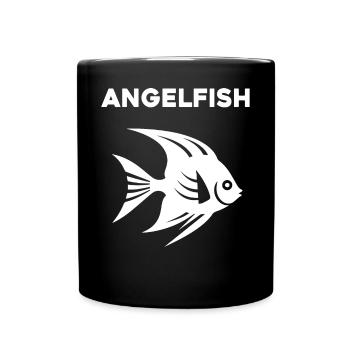 Angelfish - Mug uni - noir - Devant