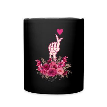 K-Drama Lover Funny KDrama Mom - Full Colour Mug - black - Front