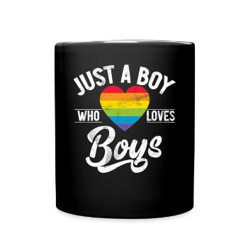 Gay Gifts - Tasse einfarbig - Schwarz - Vorne