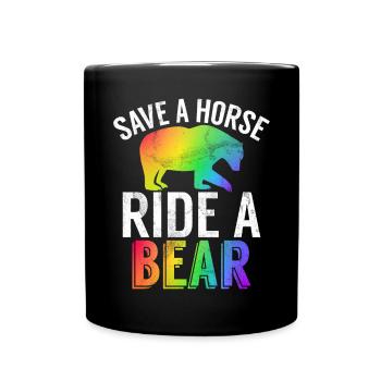 Gay Gifts - Tasse einfarbig - Schwarz - Vorne